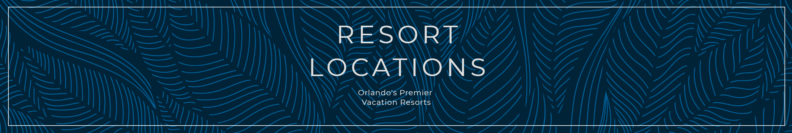 Resort Banner